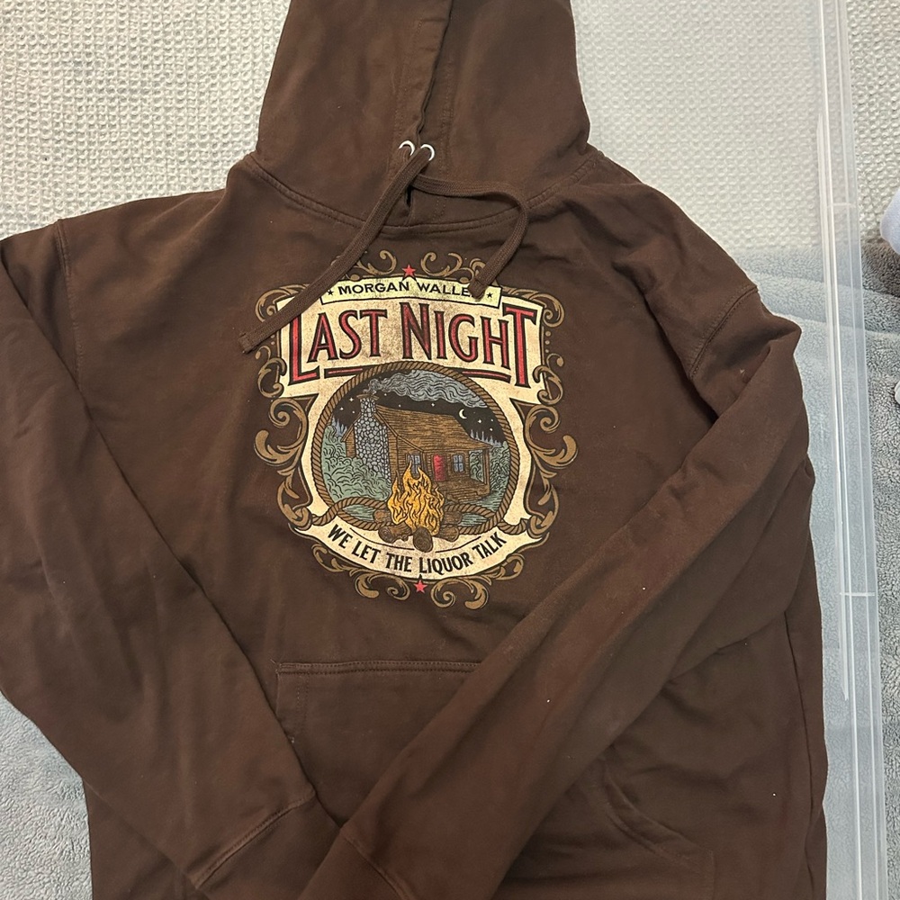 Morgan Wallen Brown Hoodie